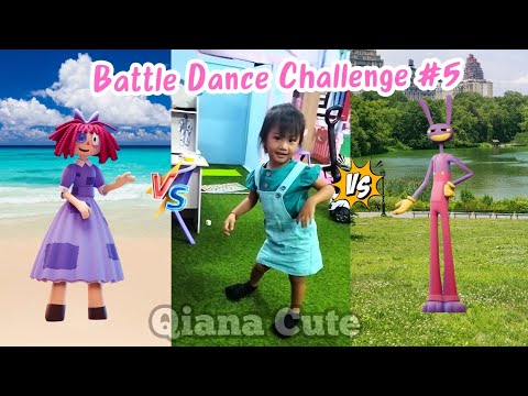 Battle Dance Challenge 5 | Ragatha Digital Circus, Qiana Cute, Jax Digital Circus