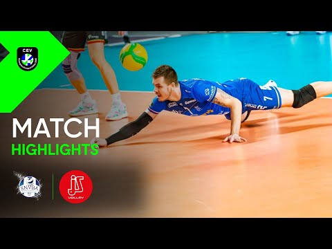 Highlights | SAINT-NAZAIRE VB Atlantique vs. Jihostroj ČESKÉ BUDĚJOVICE | CEV CL Volley 2025