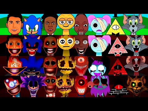 New Sprunki OC: Phase 1 Vs Phase 2 Vs Phase 3 Vs Phase 4! Tom, Mickey, Ronaldo, Tenge, IShowSpeed