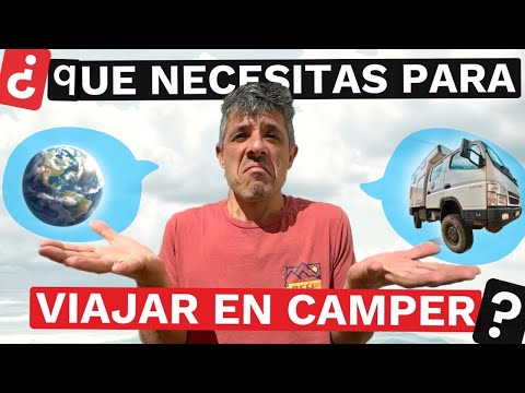 ✅ Para VIAJAR EN CAMPER por el mundo vas a necesitar todo esto