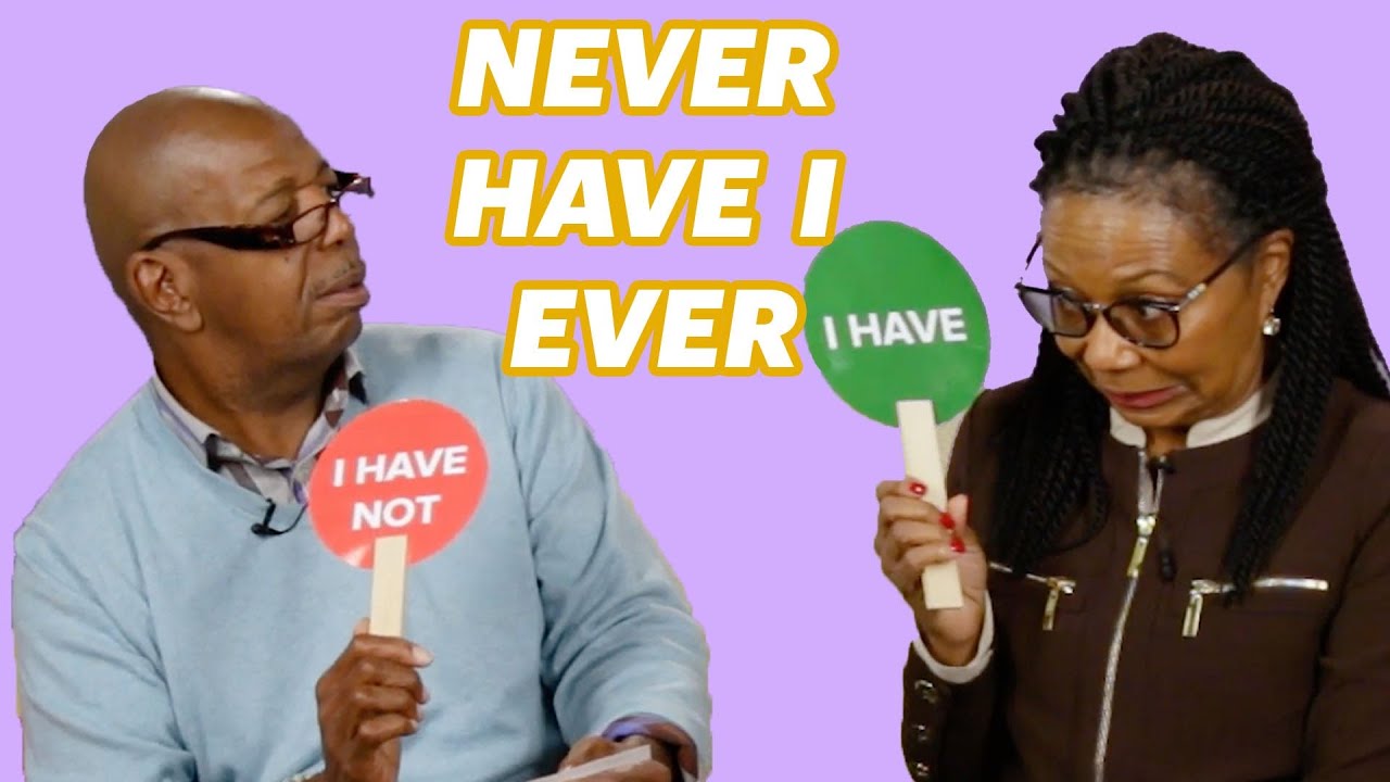 Black Grandparents Play Never Have I Ever