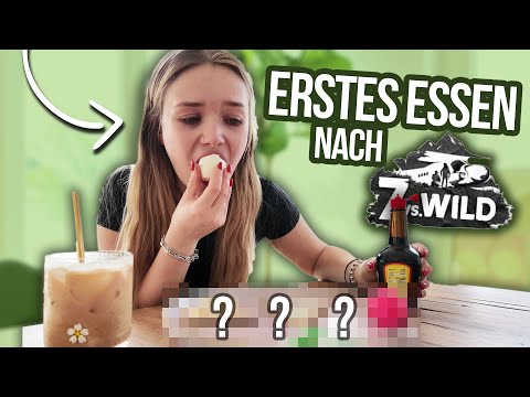 Mein ERSTES ESSEN nach 14 Tagen bei 7vsWild 😭