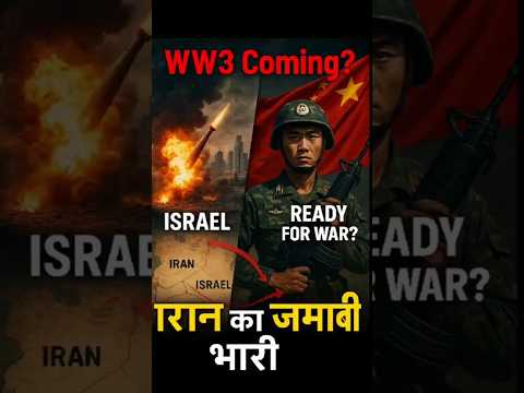 Iran पर हमला भारी पड़ा Israel को! अब जंग के लिए China भी तैयार? WW3 Alert #aajtak #iranwar #shorts