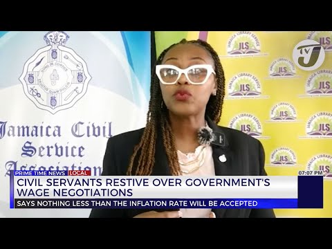 YouTube video thumbnail: Civil Servants Restive Over Government's Wage Negotiations