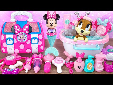 60 Minutes Satisfying with Unboxing Disney Minnie Mouse Bathtub Playset, Toys Collection Review ASMR