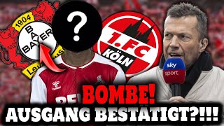 🚨 DRINGEND! GROSSER VERLUST! ES IST JETZT PASSIERT! - NACHRICHTEN VOM 1. FC Köln