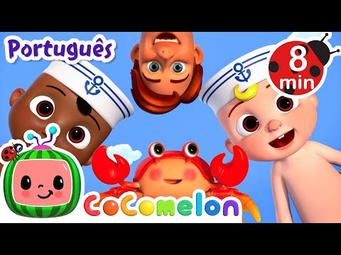 O marinheiro foi pro mar ⚓🫡| Little Angel e CoComelon - As Músicas da Turminha