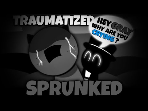 Friday Night Funkin' TRAUMATIZED SPRUNKED VS GRAY | SPRUNKI INCREDIBOX