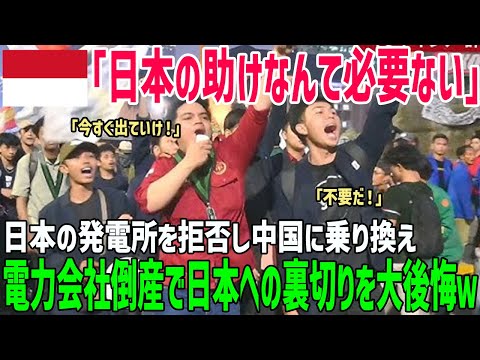 【海外の反応】「日本は不要！」日本の石炭火力発電所をインドネシアが拒否！中国製に切り替えたが…日本製を使用しているカンボジアとの差に世界が衝撃ｗ【俺たちのJAPAN】