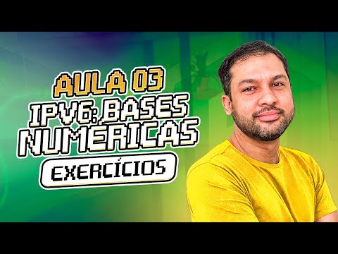 💻EXERCÍCIOS - IPv6: Bases Numéricas (Decimal, Binário, Hexadecimal) 🤯 - Curso de IPv6 #aula03