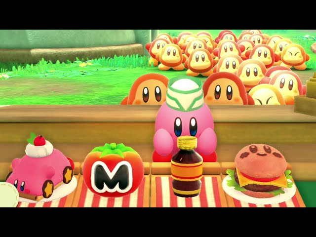 Kirby and the Forgotten Land All Minigames