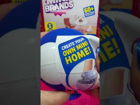 AD | Zuru Mini Brands Home 5 Surprise Minis ASMR Oddly Satisfying Toy Unboxing