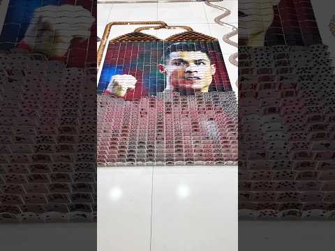 ุจูุชูุ ููุฏ ุตูุนุชู ุตูุฑุฉ ูุฑููุงูุฏู ุจุงุณุชุฎุฏุงู
ุฃูุฑุงู ุงููุนุจ.๐ฅน๐#shorts