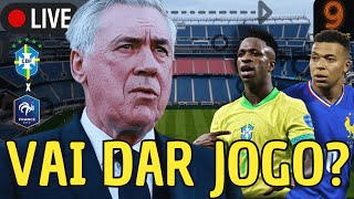 🔴 BRASIL x FRANÇA AO VIVO: CARA A CARA DAS ESCALAÇÕES — VAI DAR JOGO?