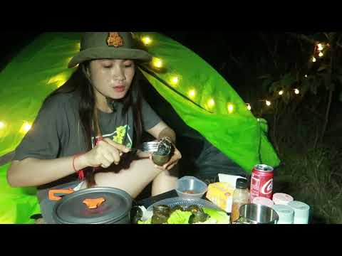 Camping And Cooking Alone In The Forest | SOLO Camp On Weekend