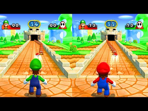 Battle of the Step It Up Challenge - Mario And Luigi Vs Rivals Enenmy | Mario Party 9