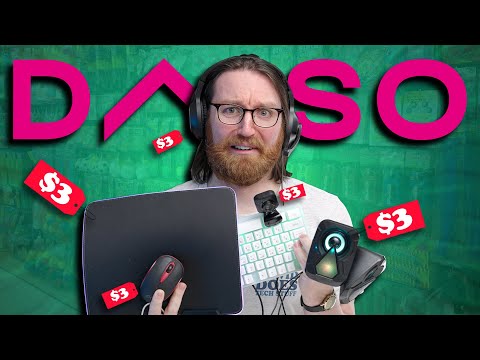 Daiso's INSANELY CHEAP Tech Stuff...