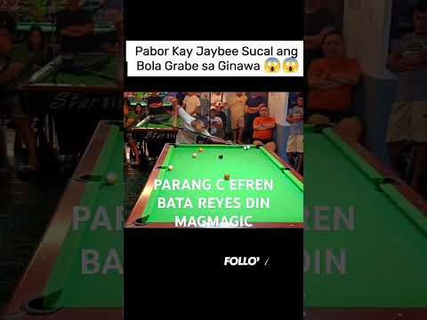 PARANG SI EFREN BATA REYES DIN TO TINGNAN NYO MABUTI PAANO NYA NAPAHULOG ANG 10BALLS