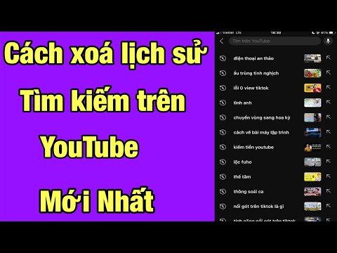 Cách xóa lịch sử tìm kiếm YouTube trên iPhone - xóa lịch sử xem trên YouTube đơn giản nhất