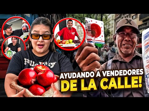 LE COMPRAMOS TODO A VENDEDORES AMBULANTES| NO LO PODÍAN CREER😳🙌🏼