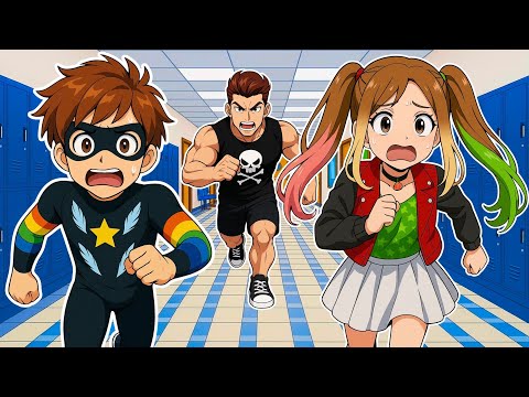 DEALING WITH A BULLY in ROBLOX With IBELLA (SCHOOL BULLYOBBY)