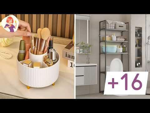 ¡Haz que Tu Baño Luzca Más Grande! Descubre 16 Ideas Brillantes para Organizarlo Con TEMU