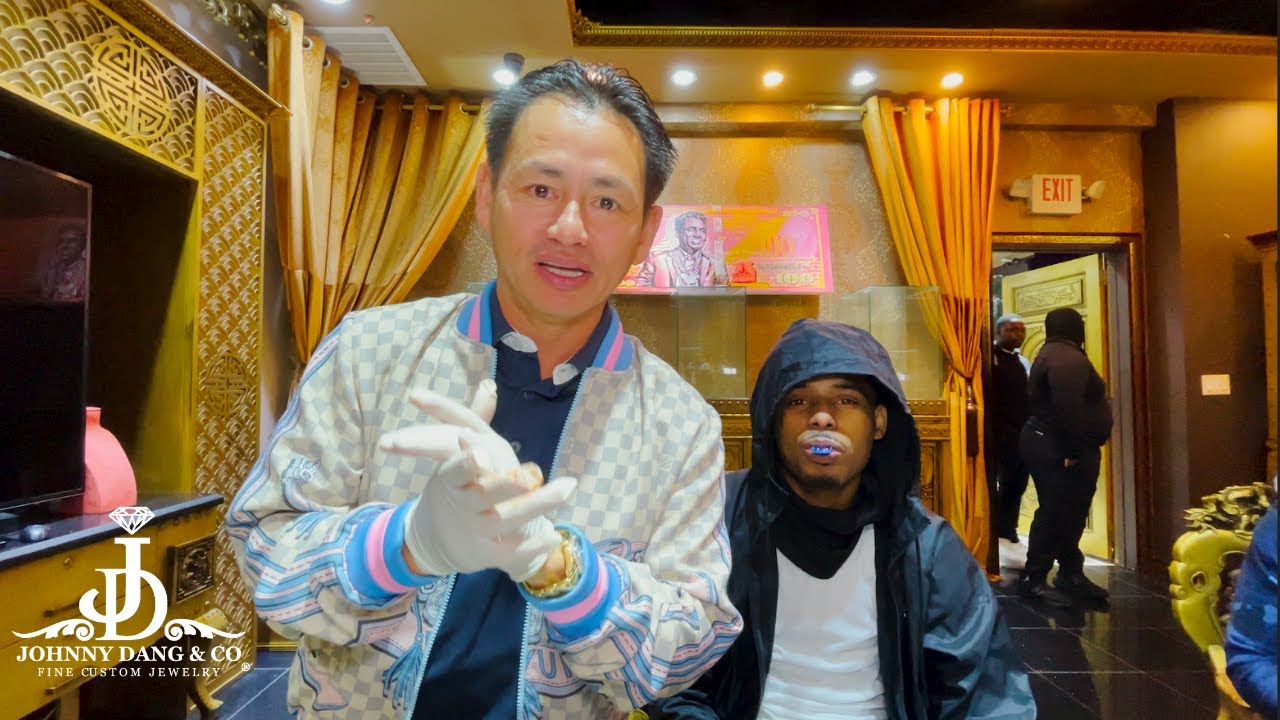 Pooh Shiesty upgrades grill and buys more custom pendents from Johnny Dang.
