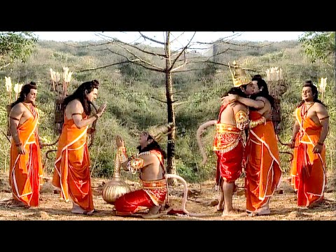एक योग से इन नेत्रों को आपके दर्शनों की प्यास है मेरे प्रभु श्री राम - श्री राम और हनुमान का मिलन