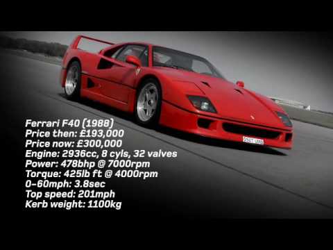 Ferrari 430 v Ferrari F40 - By Autocar. co. uk