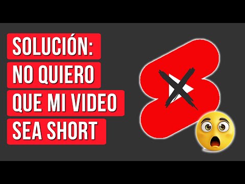 Como Subir un Video a Youtube Sin Que Sea Short