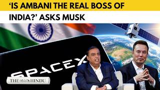 YouTube video thumbnail: Elon Musk Questions Starlink Delay, Targets Ambani; Rahul Gandhi Reacts