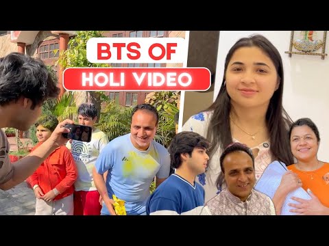 Behind the scenes- Raj’s HOLI VIDEO🌈 | Grovers here! |