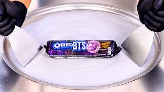ASMR | Ice Cream Rolls - Oreo BTS