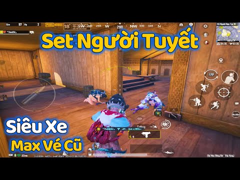 PUBG Mobile - Trải Nghiệm Set Người Tuyết Cực Đẹp Với Hiệu Ứng Bao Tay Băng