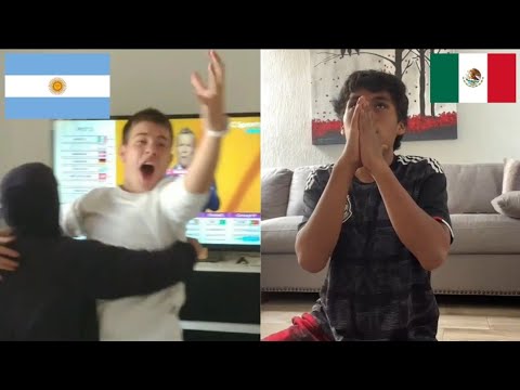 REACCIÓN de ARGENTINOS y MEXICANOS al enterarse que están en el mismo GRUPO