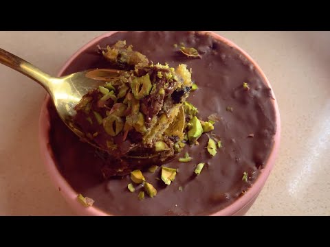 PISTACHIO CHOCOLATE MUG CAKE ONLY IN 1min | KETO | LOWCARB