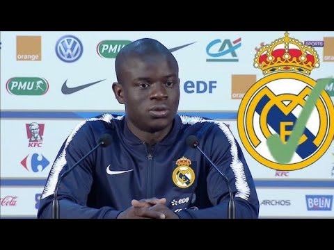 ✅OFFICIEL : NGOLO KANTE EST LE NOUVEAU JOUEUR DU REAL MADRID !