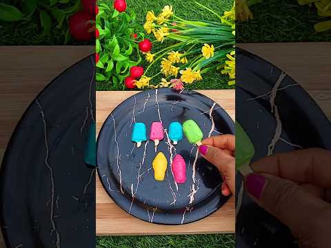 colourful mini chocolate icecream