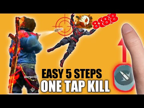 One Tap Headshot Trick🔥 Free Fire | One Tap Tips and Trick