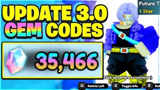 All Update 3.0 Gem Codes In All Star Tower Defence X