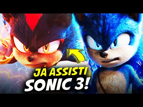 SHADOW vs SONIC !!! JÁ ASSISTI SONIC 3 : ANÁLISE SEM SPOILERS !