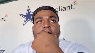 Cowboys LG Tyler Smith on Dak Prescott and playing left tackle