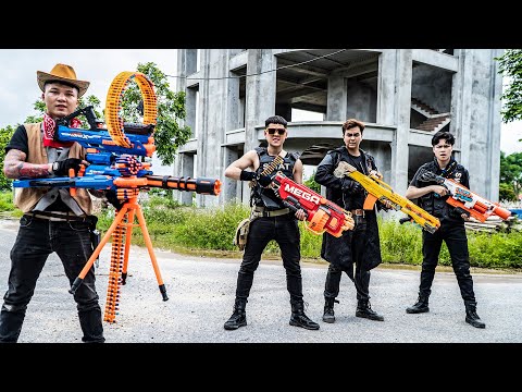 LTT Game Nerf War : Special Forces SEAL X Nerf Guns Save Female Warriors From Villa Fight Mr Zero