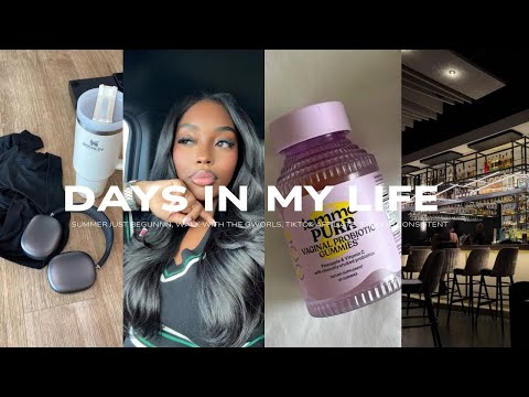 VLOG| A Very Spontaneous Day, Htx Night Out, TikTok Affiliate Perks, Hot Girl Walk, Surprises & more