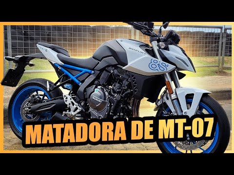 SUZUKI DECRETOU O FIM DA YAMAHA MT-07 *TESTAMOS A NOVA SUZUKI GSX-8S*