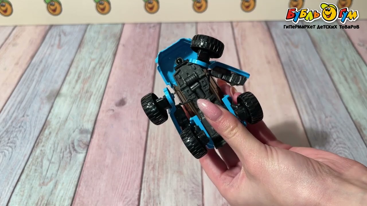 Машинка-трансформер Autobots Superhero в ассортименте - видео