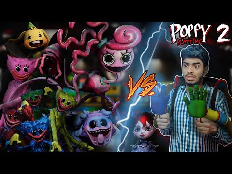 MOMMY LONG LEGS IS SO SCARY! POPPY PLAYTIME CHAPTER 2 ON MOBILE