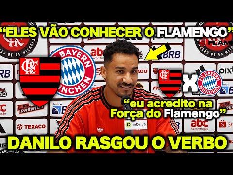 "EU ACREDITO na FORÇA do FLAMENGO! O BAYERN NÃO É TÃO SUPERIOR AO CHELSEA!" DANILO DEU O PAPO