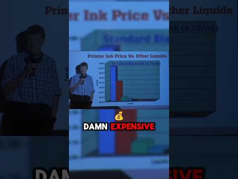 Printer Ink Price Vs Other Liquids Comedy 🤓 | #donmcmillan #standupcomedy #ytfunnycomedy
