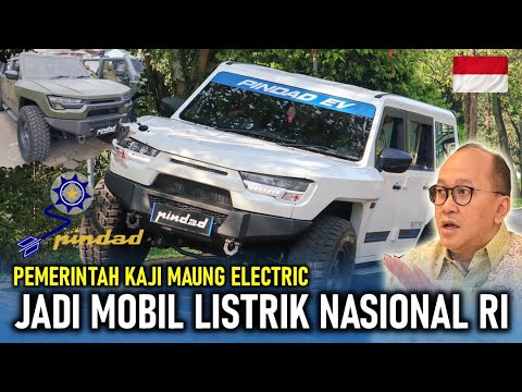 MOBIL PINDAD MAUNG VARIAN BARU DIKAJI PEMERINTAH UNTUK JADI KENDARAAN LISTRIK NASIONAL INDONESIA